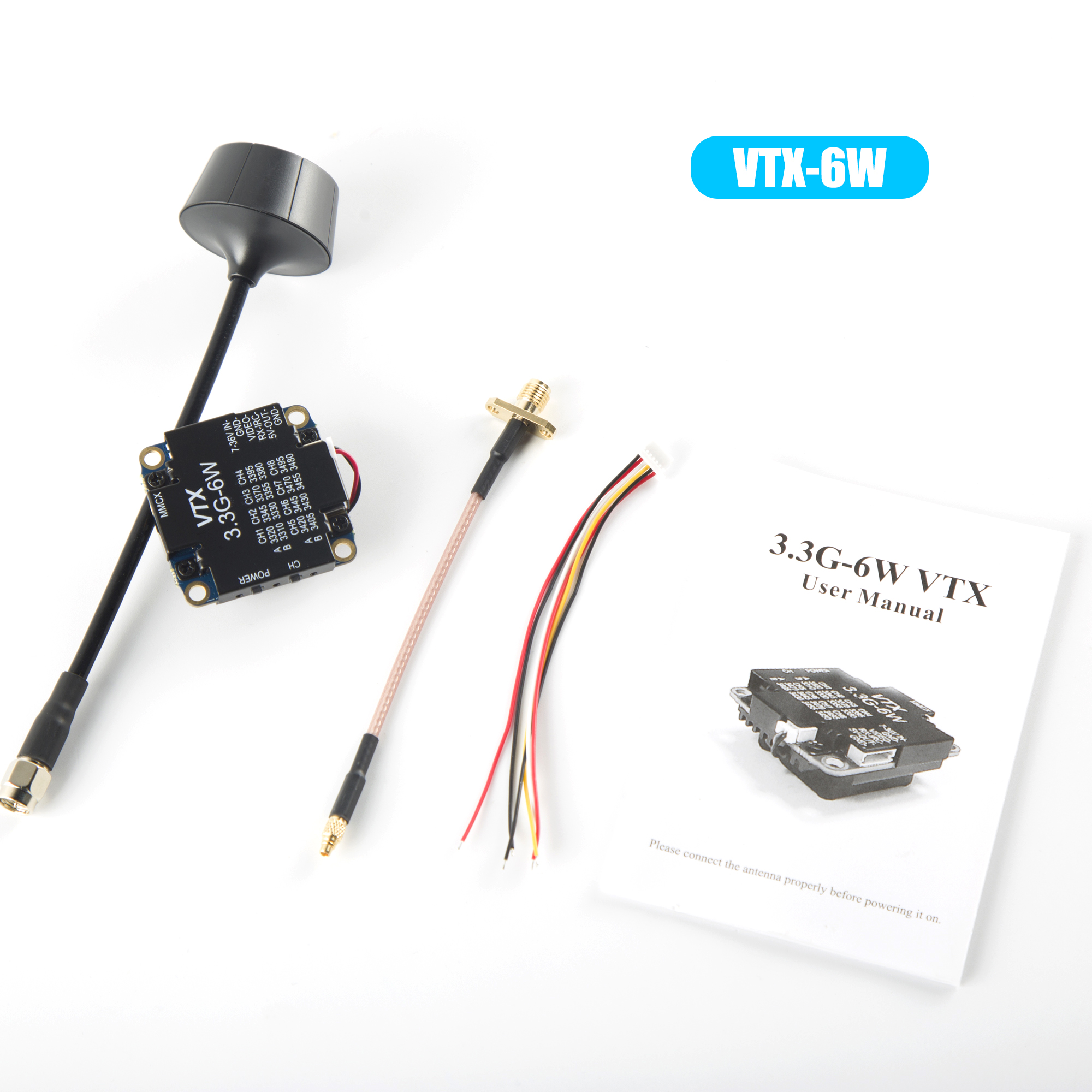 FPV Video Transmitter 3.3G 6W  - Drone Rc Remote recensie en prijs