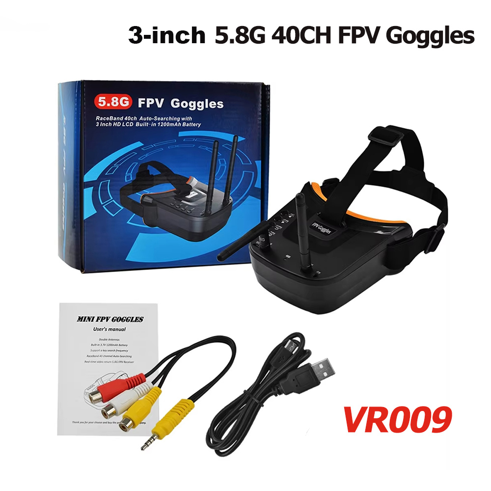 VR009 FPV Video Goggles 3Inch  - Fpv Antenna Receiver recensie en prijs